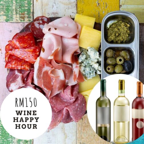 CHARCUTERIE for 2 or 4 + BOTTLE OF WINE