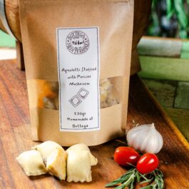 BOTTEGA AGNOLOTTI STUFFED W. PORCINI MUSHROOM