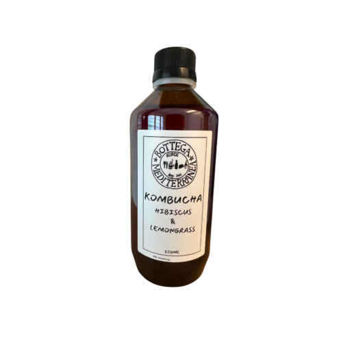 HIBISCUS & LEMONGRASS KOMBUCHA