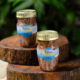 REFILETTO ANCHOVY FILLETS IN SUNFLOWER OIL JAR 78GR