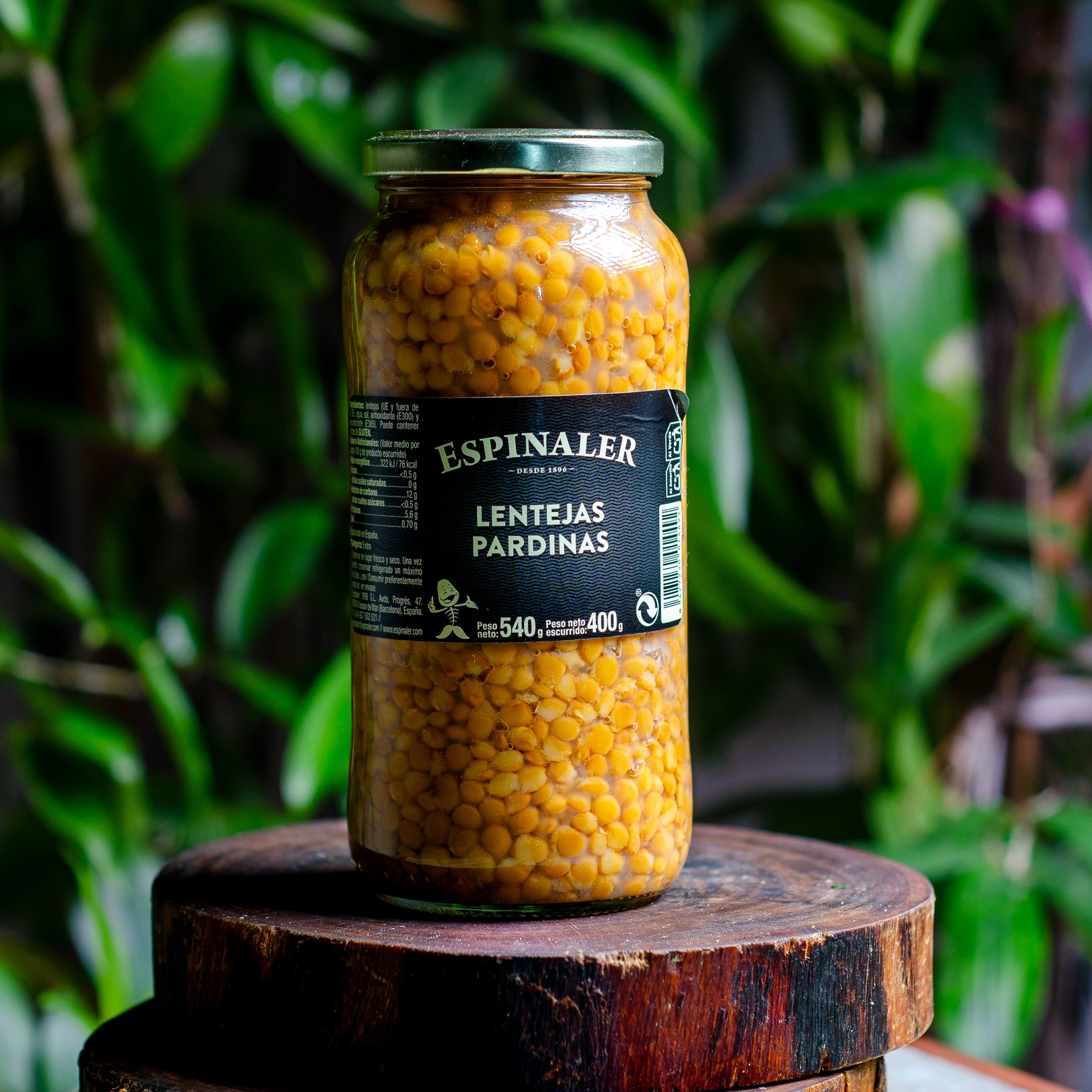 ESPINALER LENTILS PARDINAS 580GR
