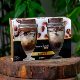 CASA DEL GELATO COFFEE GELATO IN GLASS CUP
