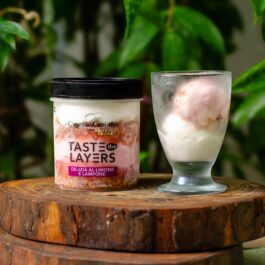 CASA DEL GELATO RASPBERRY LEMON PIE GELATO