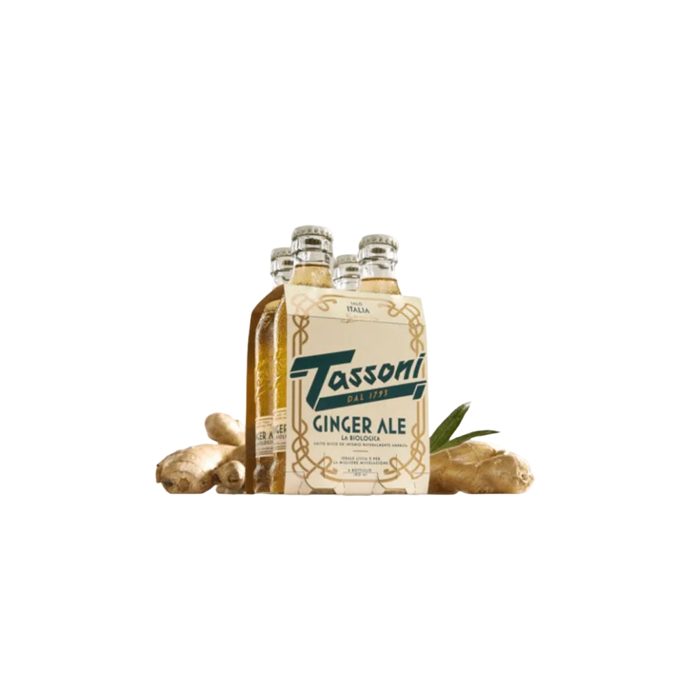 TASSONI ORGANIC GINGER ALE - Bottega Mediterranea